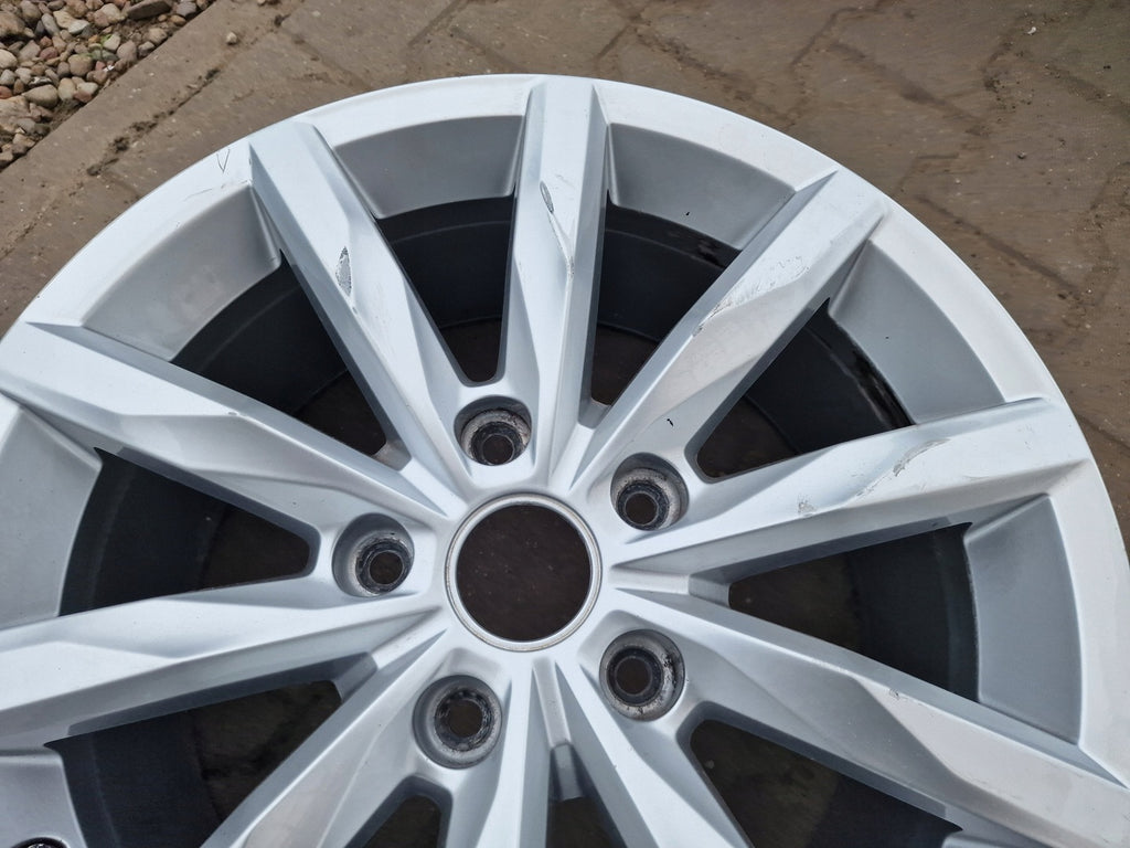 1x Alufelge 18 Zoll 8.0" 5x130 7P6601025AC VW Amarok Rim Wheel