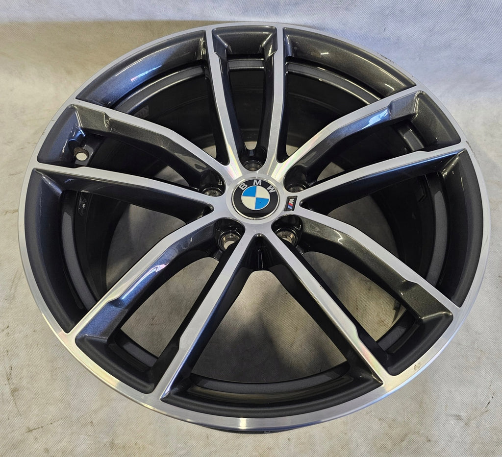 1x Alufelge 18 Zoll 8.0" 5x112 30ET Glanz Graphit 7855081 BMW 5 G31 G30 FEL2656405665od