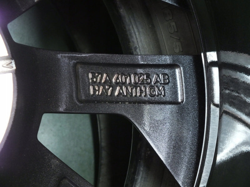 1x Alufelge 17 Zoll 7.0" 5x112 45ET Glanz Graphit 57A601025AB Mg Karoq Rim Wheel FEL8871195323kz