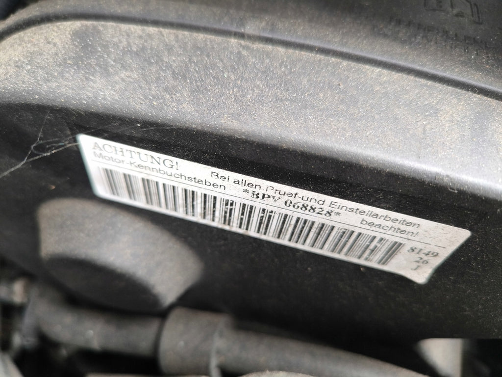 Motor Audi A3 2.0 122460 TFSI 200PS 147kW 122TKm Benzin Engine Komplett