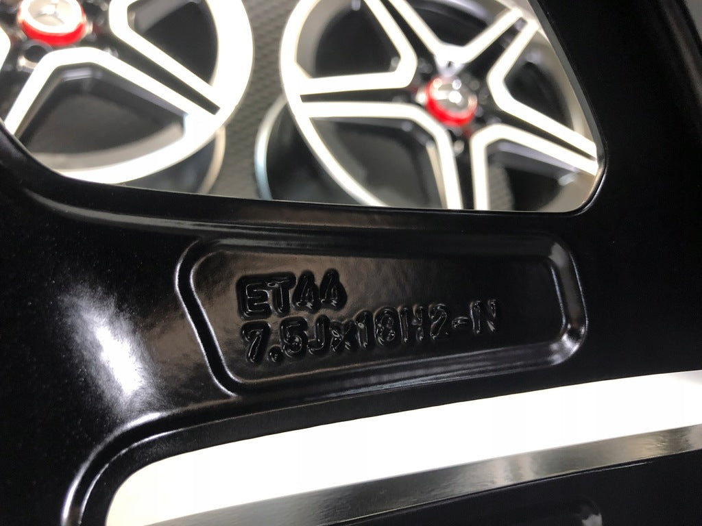 4x Alufelge 18 Zoll 7.5" 5x112 49ET A2054019500 Mercedes-Benz Amg Rim Wheel FEL1286796123kq