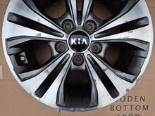 Load image into Gallery viewer, 1x Alufelge 16 Zoll 6.0" 5x114.3 51ET Glanz Graphit 529101P650 Kia Venga Mg FEL6524467843tb