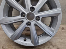 Load image into Gallery viewer, 1x Alufelge 15 Zoll 5.0" 4x100 33ET Glanz Silber 1S0601025BP VW Up Rim Wheel FEL3775635029bf