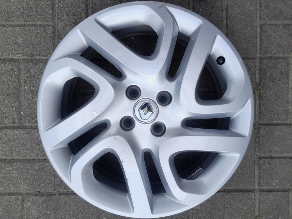 1x Alufelge 17 Zoll 6.5" 4x100 40ET Glanz Renault Captur Rim Wheel FEL7937535033os