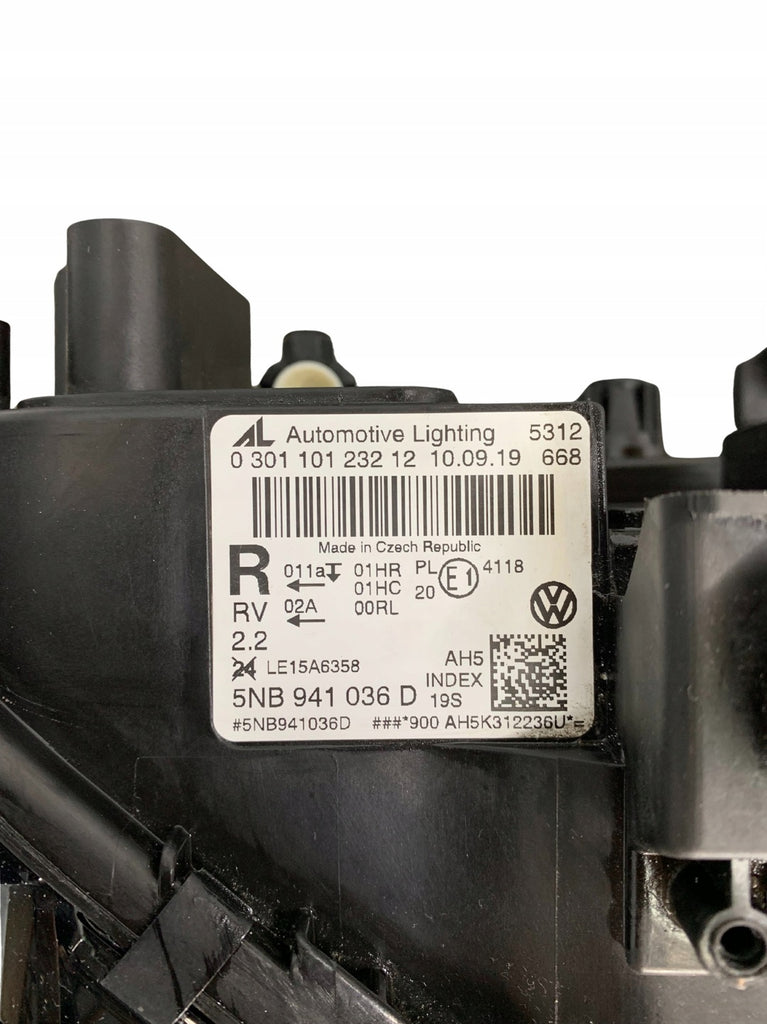 Frontscheinwerfer VW Tiguan 5NB941036D 0301101232 Full LED Rechts Headlight SCH3979374450qs