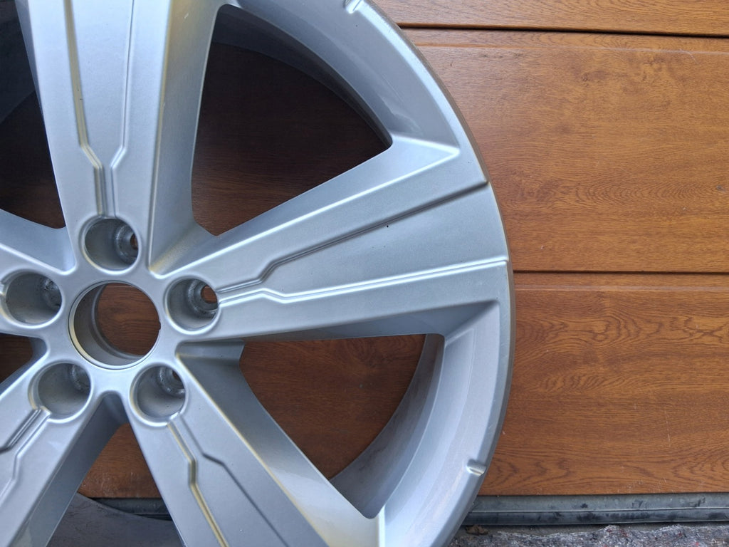 1x Alufelge 20 Zoll 8.0" 5x112 28ET Glanz Silber 4M0071490 Audi Q7 Rim Wheel FEL9473802031jy