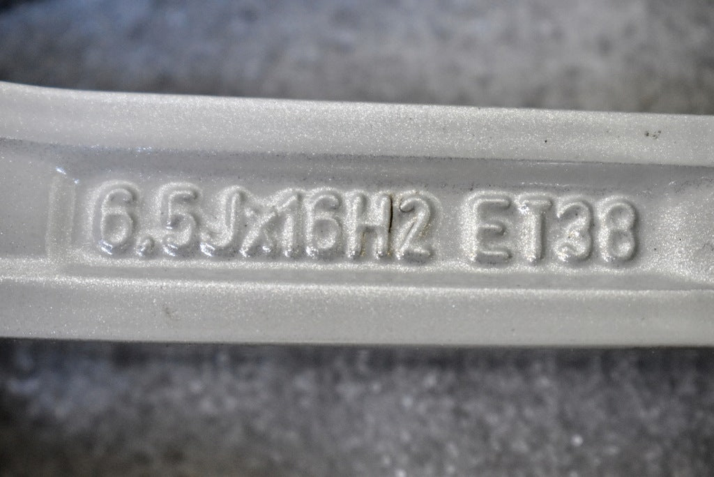 1x Alufelge 16 Zoll 6.5" 5x112 38ET Glanz Silber A2054012502 Mercedes-Benz W205 FEL3061003158cz