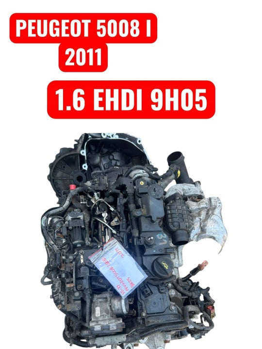 Motor Peugeot 5008 9H05 1.6 EHDI 2011 Diesel Engine Komplett MOT3418787646tw