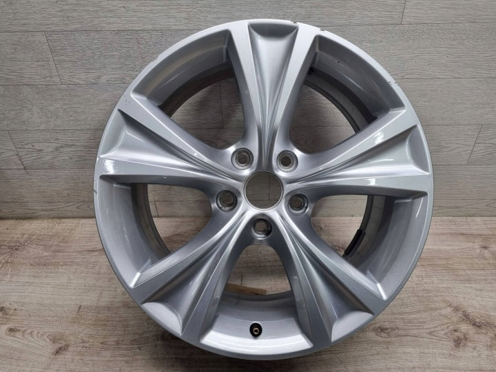 1x Alufelge 17 Zoll 7.5" 5x112 46ET Glanz Silber 5FA601025C Seat Leon Rim Wheel FEL2865550200eg