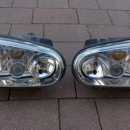 Frontscheinwerfer VW Golf IV 1J2941015D 1J2941018D Ein Satz Headlight SCH6393830696rh