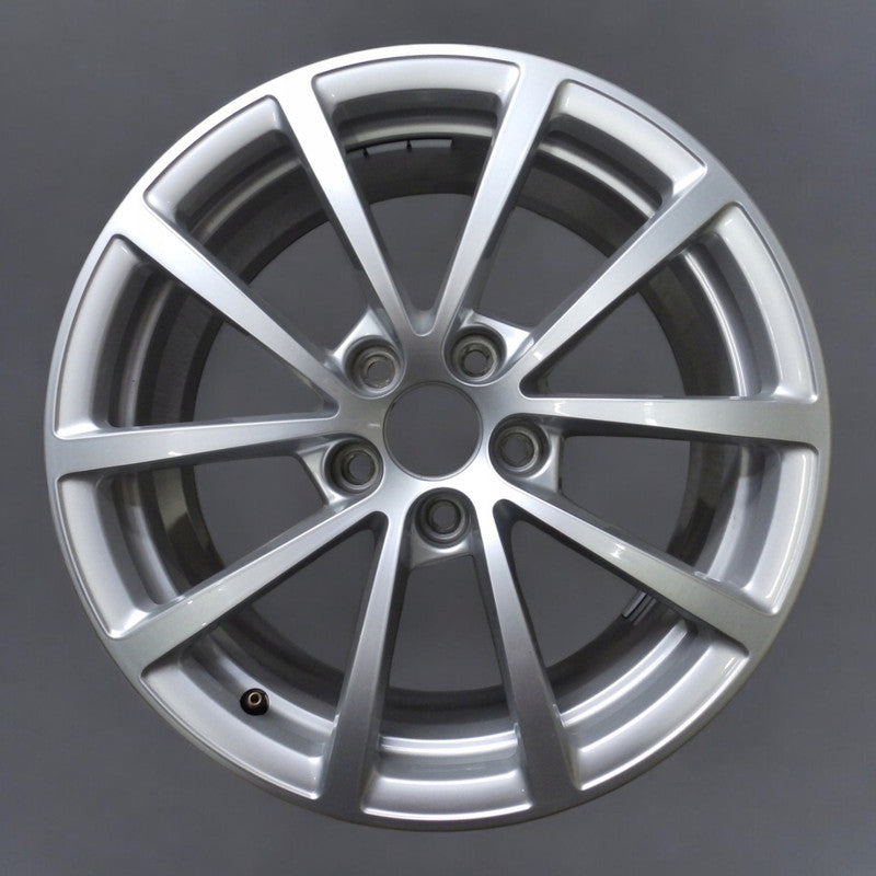 1x Alufelge 17 Zoll 7.5" 5x112 36ET Glanz Silber 4K0601025 Audi A6 C8 Rim Wheel