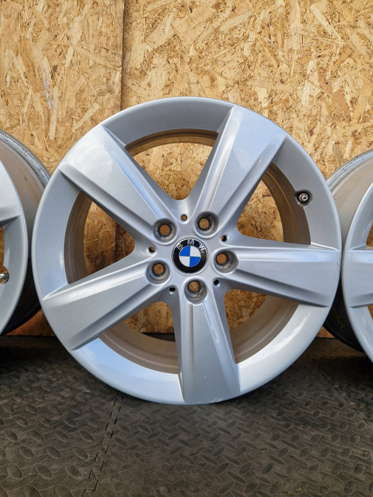4x Alufelge 17 Zoll 7.5" 5x112 54ET Silber 6855087 BMW Rim Wheel FEL1121515357my