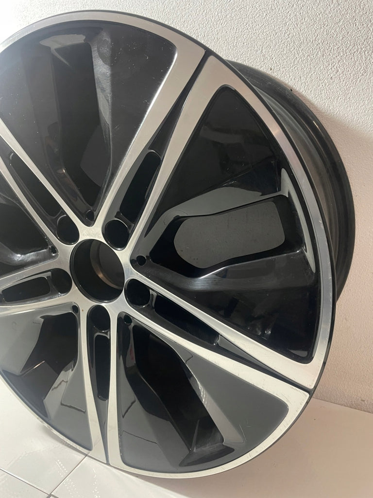 1x Alufelge 18 Zoll 8.5" 5x112 56ET Glanz Schwarz A2054018300 Mercedes-Benz W205 FEL9171634063wx