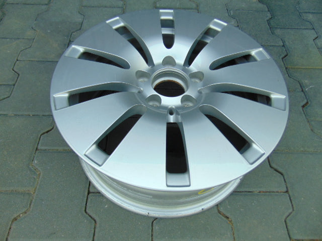 1x Alufelge 16 Zoll 6.5" 5x112 38ET Glanz Silber A2464010500 Mercedes-Benz