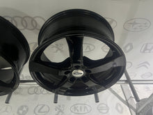 Load image into Gallery viewer, 4x Alufelge 17 Zoll 7.5" 5x108 48ET Glanz Schwarz TRE7HKA48 Citroën Ds 4 I FEL5432317207it