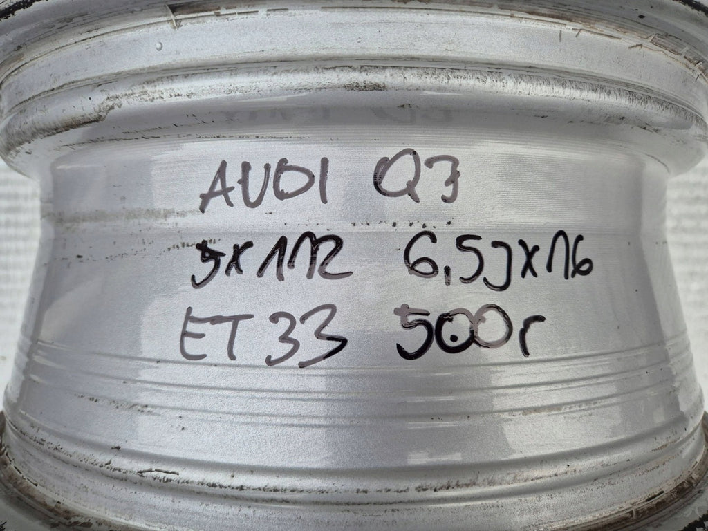 1x Alufelge 16 Zoll 6.5" 5x112 33ET 8U0601025 Audi Q3 Rim Wheel FEL8943336385ap