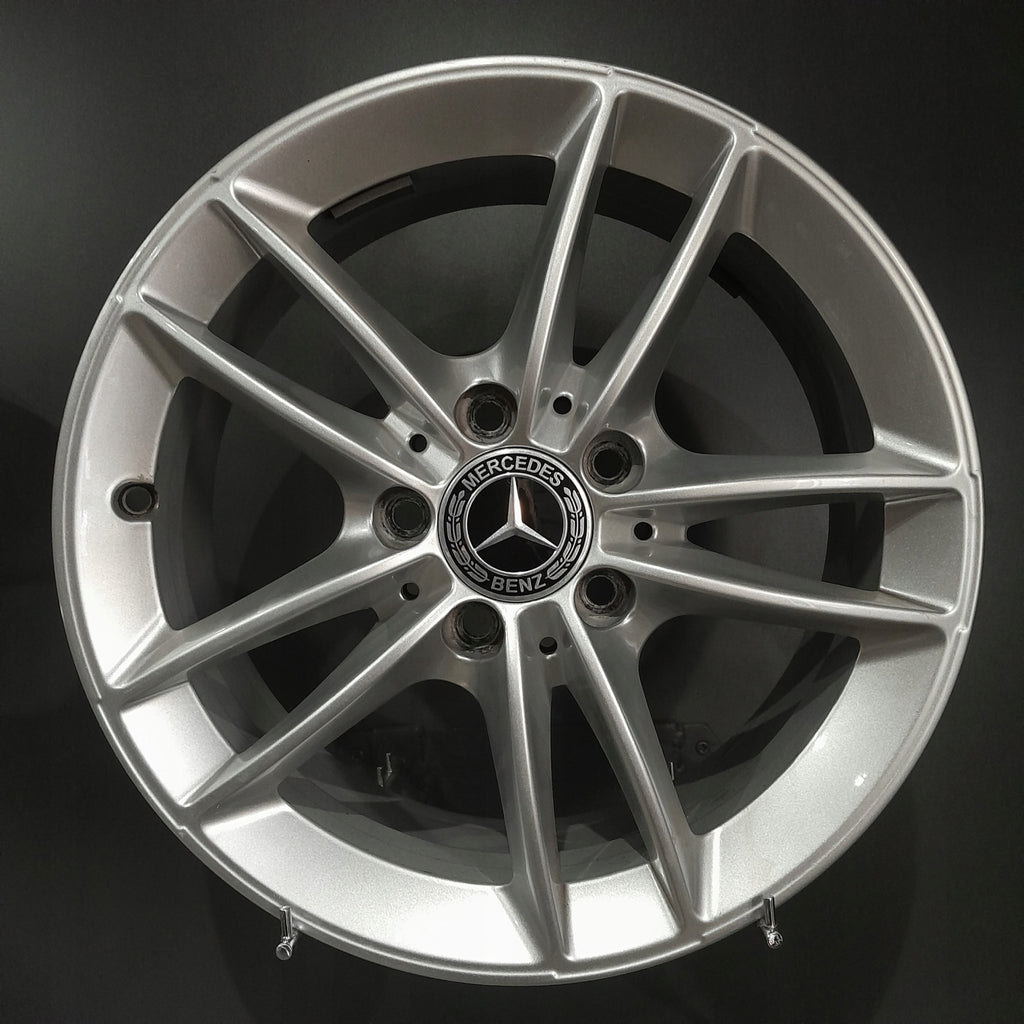 4x Alufelge 16 Zoll 6.5" 5x112 44ET Glanz Silber A1774010100 Mercedes-Benz W177 FEL5409234804ih