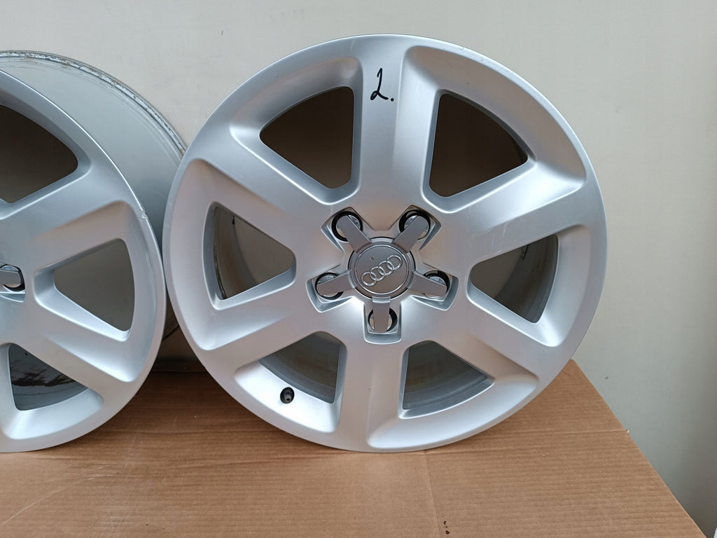1x Alufelge 18 Zoll 8.0" 5x130 50ET 4L0601025AG Audi Q7 Rim Wheel