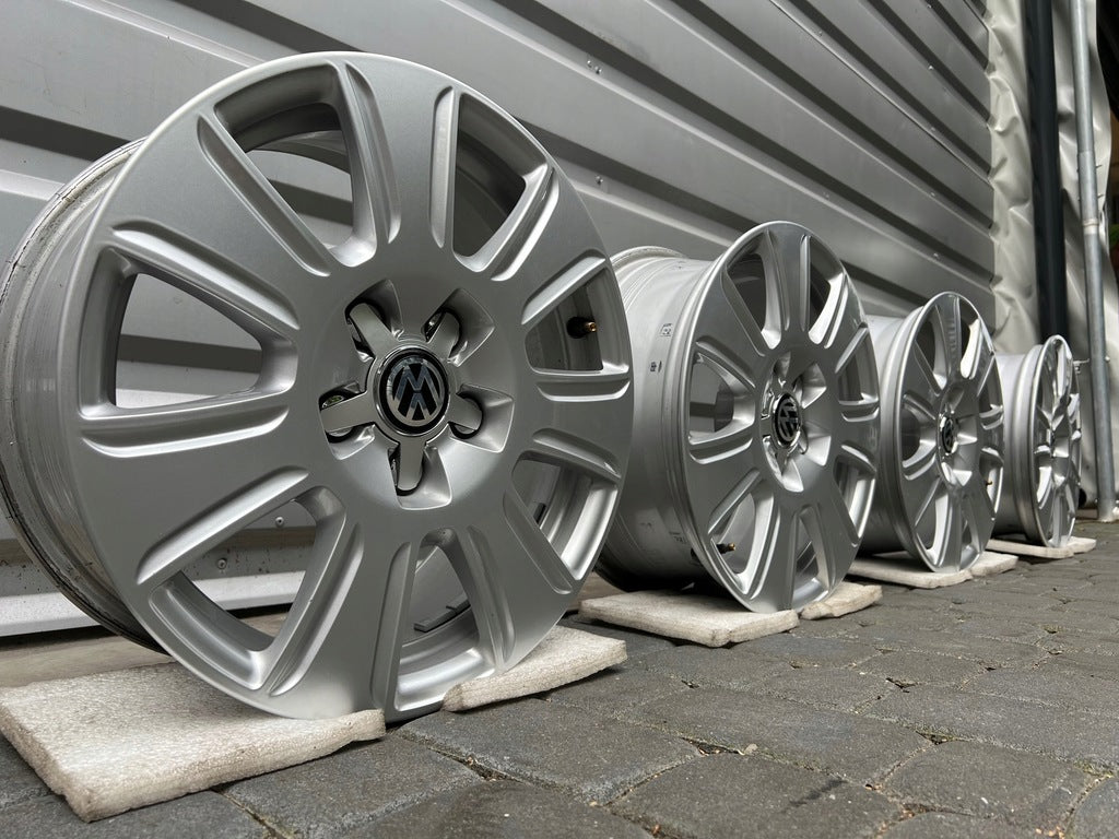 4x Alufelge 16 Zoll 6.5" 5x112 33ET Audi Passat Sharan Touran Rim Wheel FEL2927474441eq
