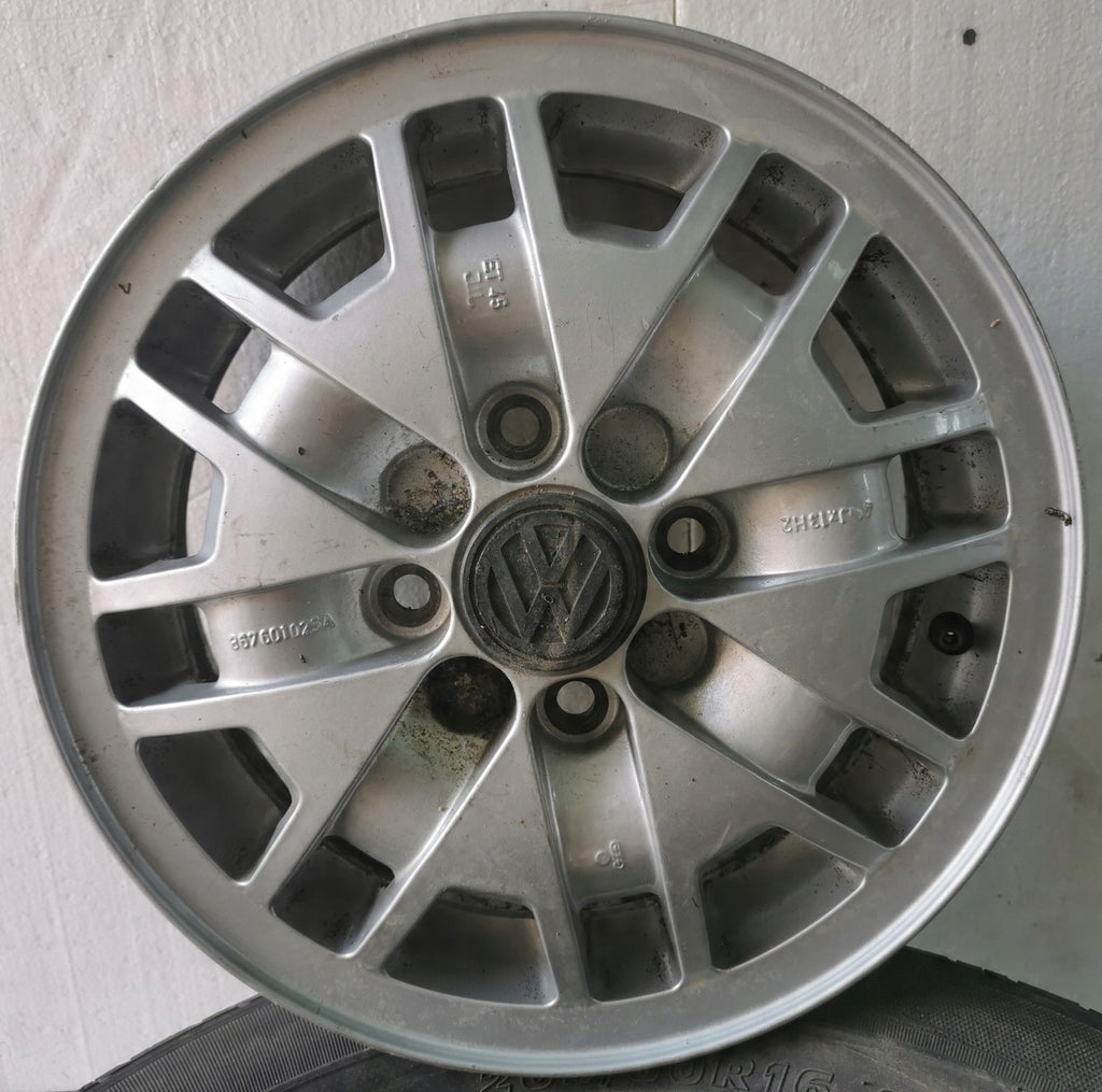 1x Alufelge 13 Zoll 4.5" 4x100 867601025A VW Golf Rim Wheel