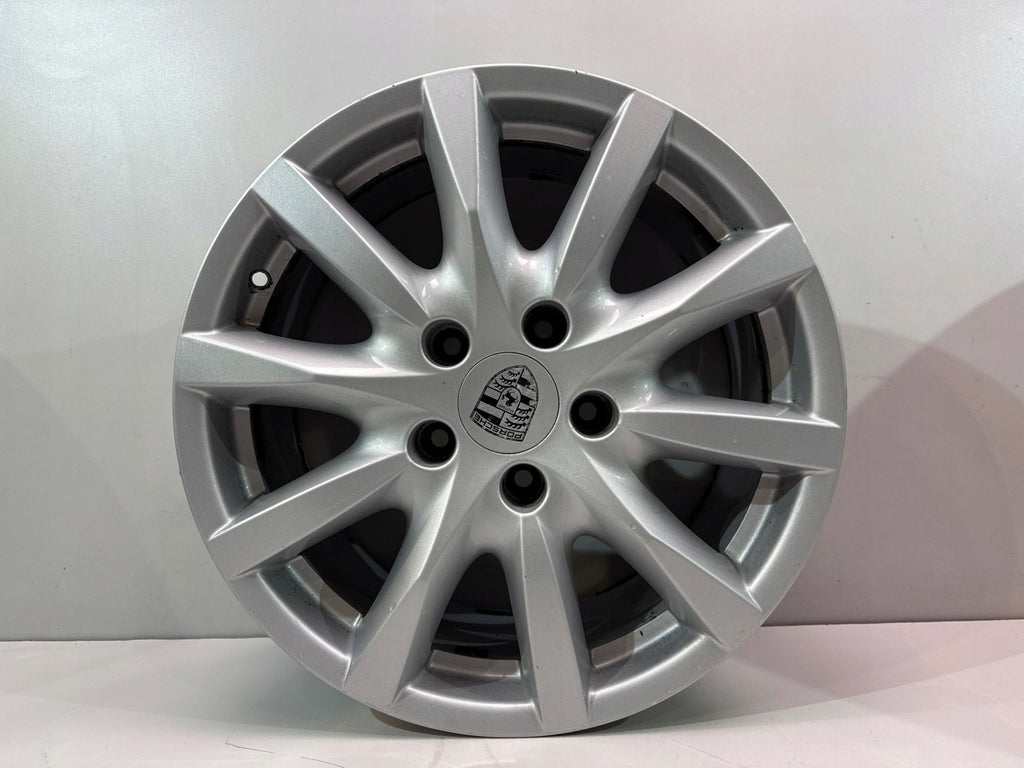 4x Alufelge 18 Zoll 8.0" 5x130 53ET Glanz Silber 7P5601025 Porsche Cayenne FEL4992720257ea