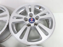 Laden Sie das Bild in den Galerie-Viewer, 4x Alufelge 16 Zoll 6.5" 5x110 41ET Glanz Silber 12804095 Saab I Rim Wheel FEL2578831969yi