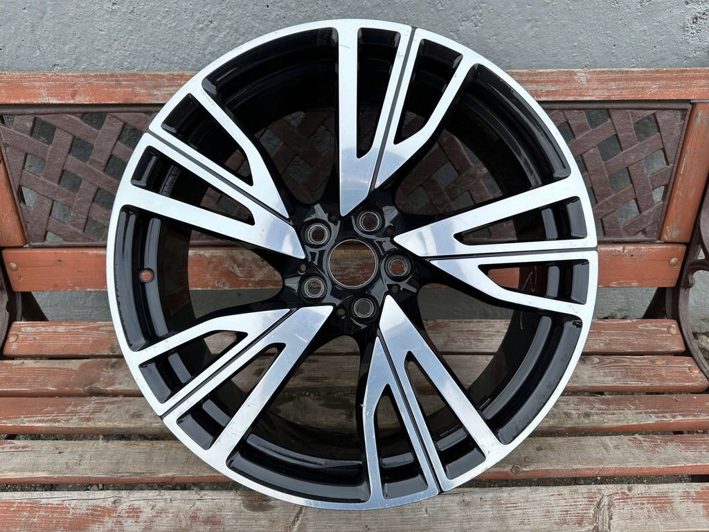 1x Alufelge 20 Zoll 7.5" 5x112 40ET Glanz Schwarz 6857571 BMW I8 Rim Wheel FEL5614459475ug