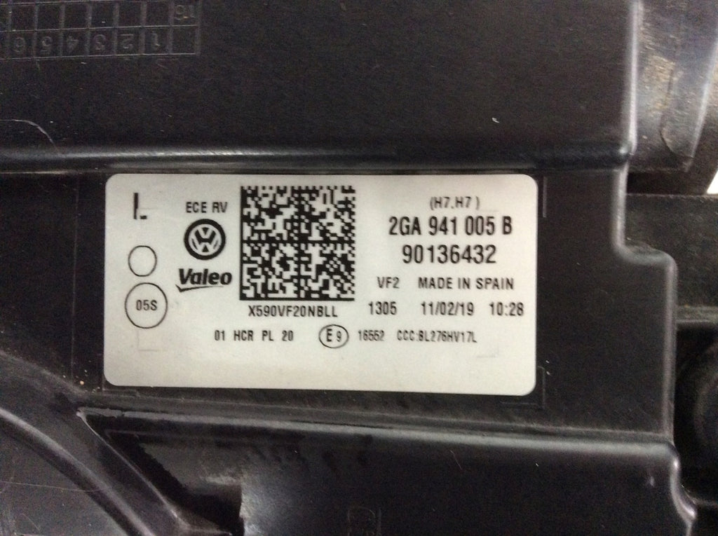 Frontscheinwerfer Ac T-Roc 2GA941005D Links Scheinwerfer Headlight SCH8541811343uj