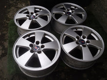 Laden Sie das Bild in den Galerie-Viewer, 4x Alufelge 16 Zoll 6.5" 5x110 49ET Glanz Weiß Saab I Rim Wheel FEL6777383065hk