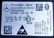 Laden Sie das Bild in den Galerie-Viewer, Frontscheinwerfer Mercedes-Benz W205 A2059062206 LED Rechts Headlight SCH4900071036hm