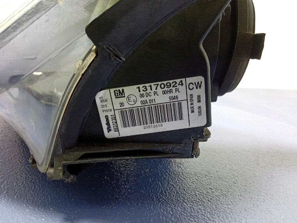 Frontscheinwerfer Opel Vectra C 13170924 Links Scheinwerfer Headlight SCH9328810859yh