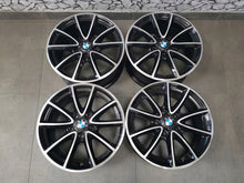 Laden Sie das Bild in den Galerie-Viewer, 4x Alufelge 16 Zoll 7.0" 5x112 52ET Glanz Schwarz 6855080 BMW 2 F45 Rim Wheel FEL9465640972ng