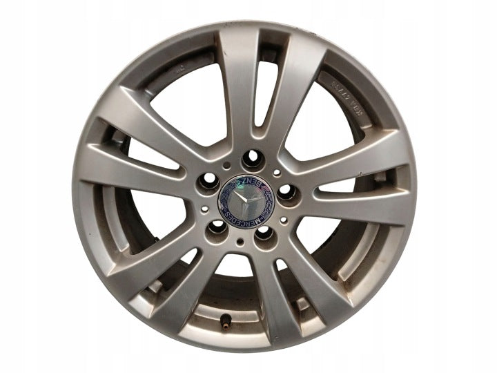 4x Alufelge 16 Zoll 7.0" 5x112 Silber LK112M8 Mercedes-Benz W204 W203 Rim Wheel FEL5893039433rn
