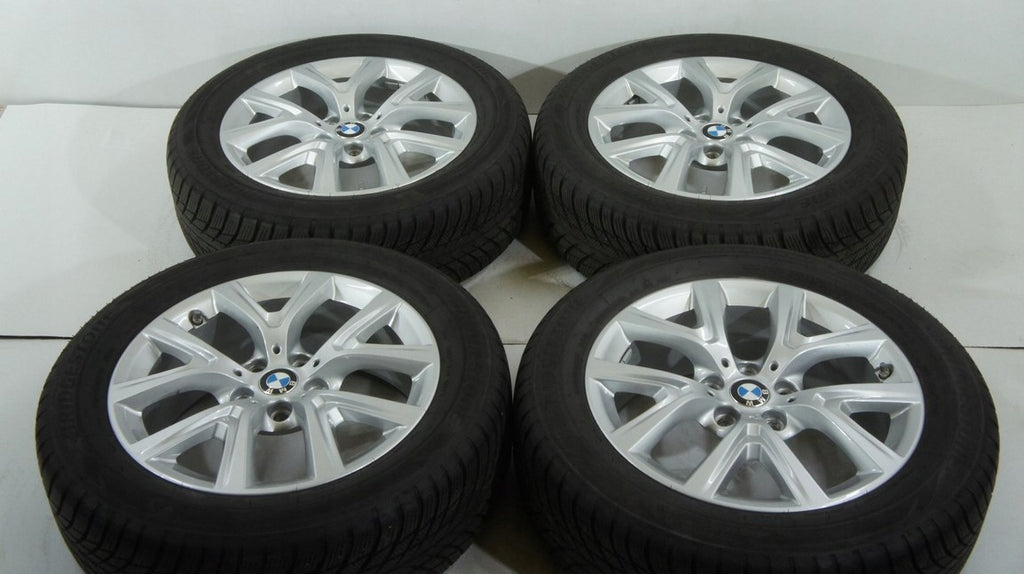 4x Alufelge 17 Zoll 6.5" 5x112 39ET Glanz Silber 6856076 BMW Rim Wheel FEL7457473545kz
