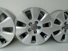 Load image into Gallery viewer, 4x Alufelge 16 Zoll 7.5&quot; 5x112 37ET Silber Audi Rim Wheel