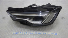 Laden Sie das Bild in den Galerie-Viewer, Frontscheinwerfer Audi A6 C8 4K0941039 Full LED Links Scheinwerfer Headlight SCH2979568159ml