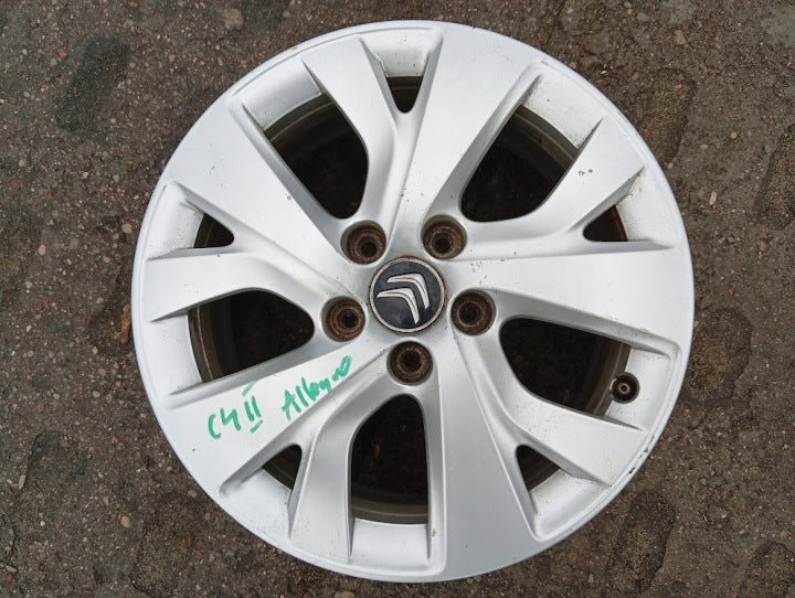 1x Alufelge 16 Zoll 7.5" 5x108 9677069777 Citroën C4 Ii Rim Wheel FEL8664248362rq