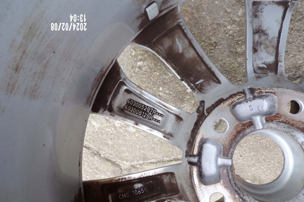 1x Alufelge 16 Zoll 6.5" 5x114.3 403005287R Renault Megane Iv Rim Wheel FEL4100494908xc