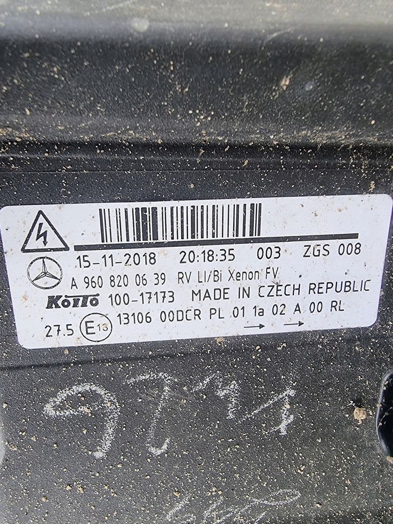Frontscheinwerfer Mercedes-Benz A9068200639 Links Scheinwerfer Headlight SCH8791575847hf