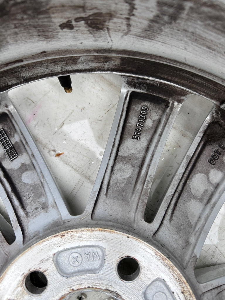 1x Alufelge 17 Zoll 7.0" 5x108 40 5ET Glanz Silber 31471309 Volvo S60 V60