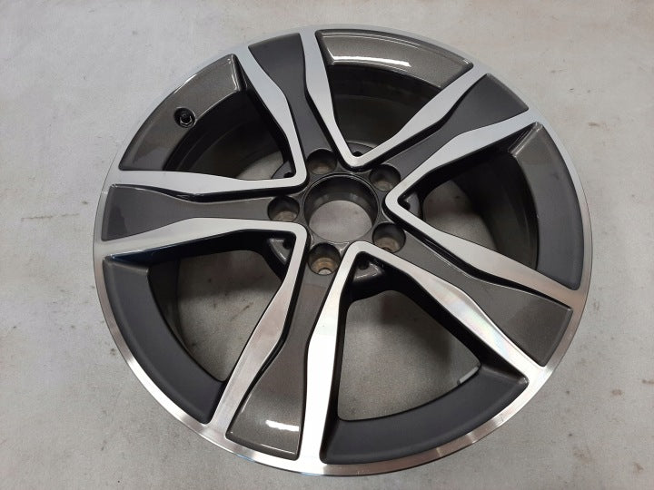 1x Alufelge 17 Zoll 7.0" 5x112 48 5ET Glanz A2054010800 Mercedes-Benz W205 FEL2345591711ud