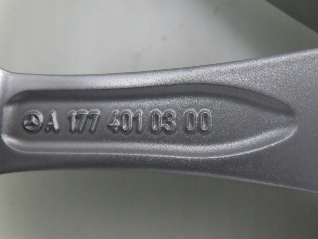 4x Alufelge 17 Zoll 6.5" 5x112 44ET Glanz Silber A1774010300 Mercedes-Benz W177 FEL9436093022ce