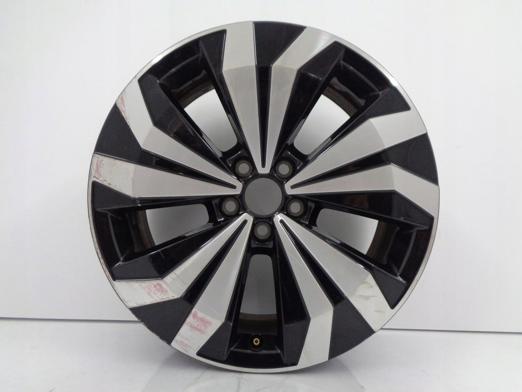1x Alufelge 17 Zoll 6.5" 5x100 39ET Glanz Silber 2GM601025M Mg T-Cross Rim Wheel FEL8938044541in