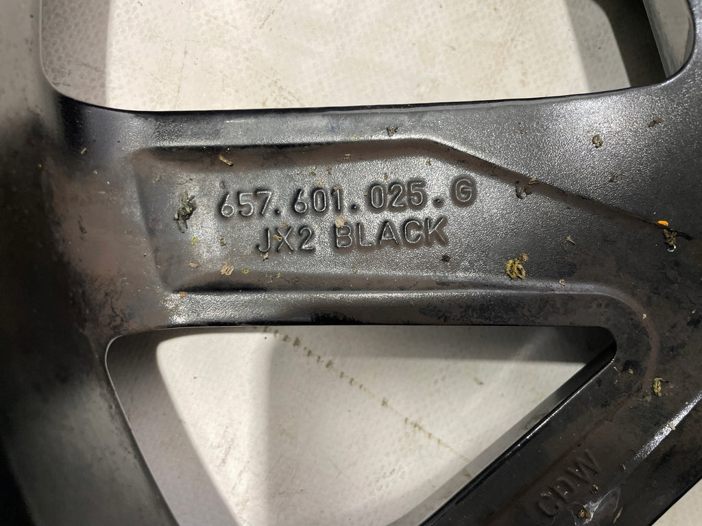 1x Alufelge 18 Zoll 7.0" 5x112 39ET Schwarz 657601025G Skoda Scala Rim Wheel