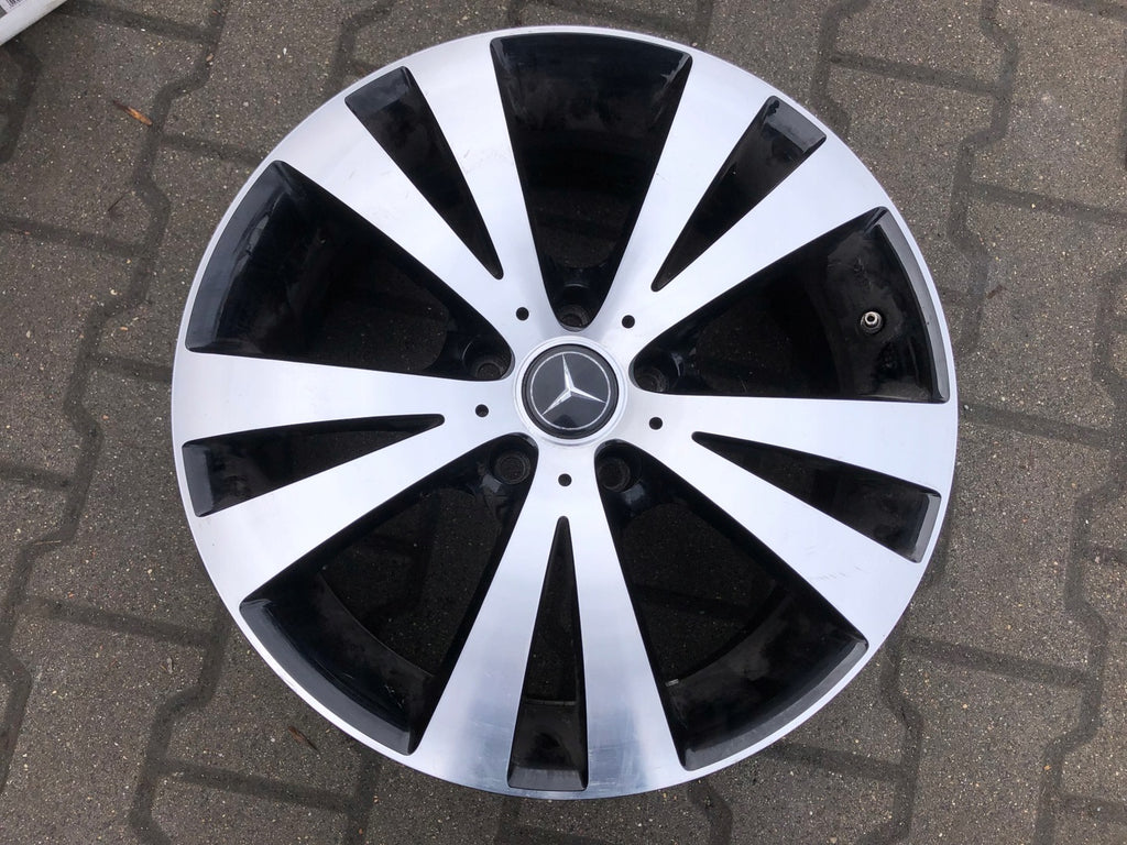 1x Alufelge 17 Zoll 7.0" 5x112 35ET KBA46400 Mercedes-Benz Rim Wheel