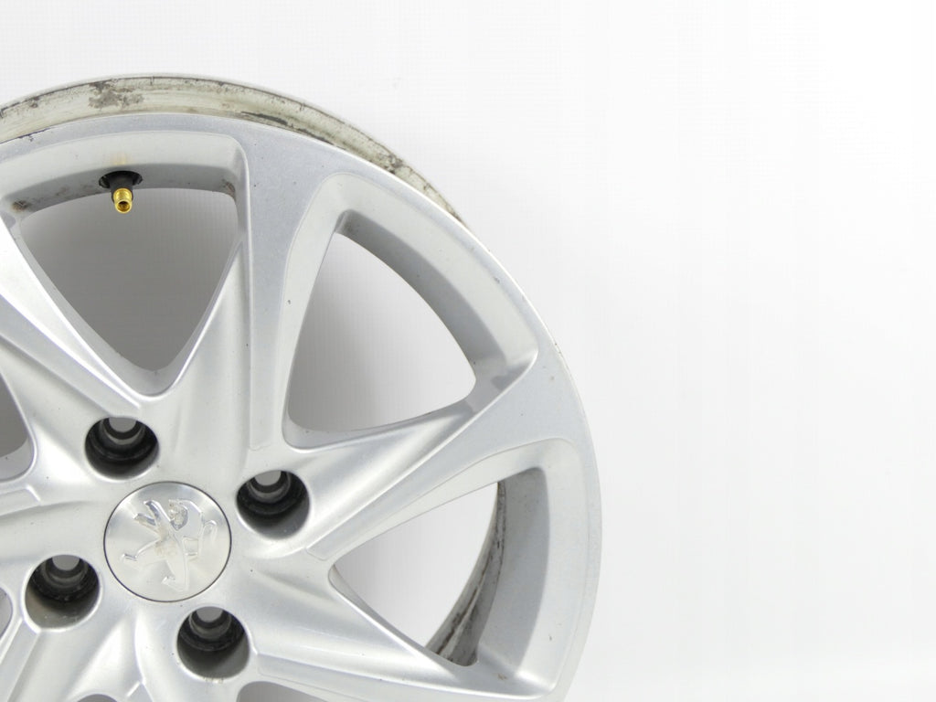 1x Alufelge 15 Zoll 6.0" 4x108 Schwarz 9673773577 Peugeot 208 Hatchback I FEL5287173105ki