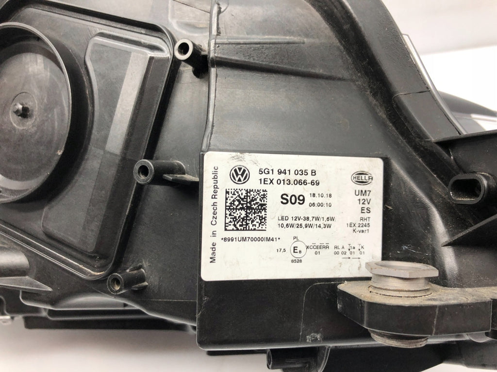 Frontscheinwerfer VW Golf VII 5G1941035B LED Links Scheinwerfer Headlight SCH9279846703vn
