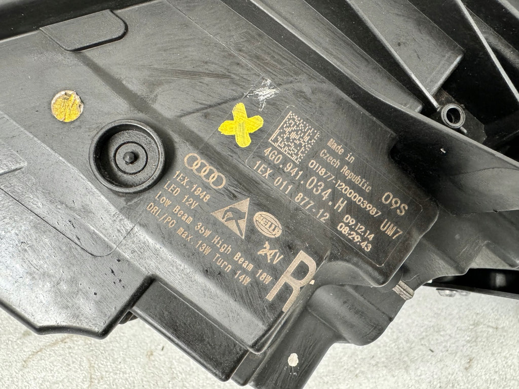 Frontscheinwerfer Audi A6 C7 4G0941034H Full LED Rechts Scheinwerfer Headlight