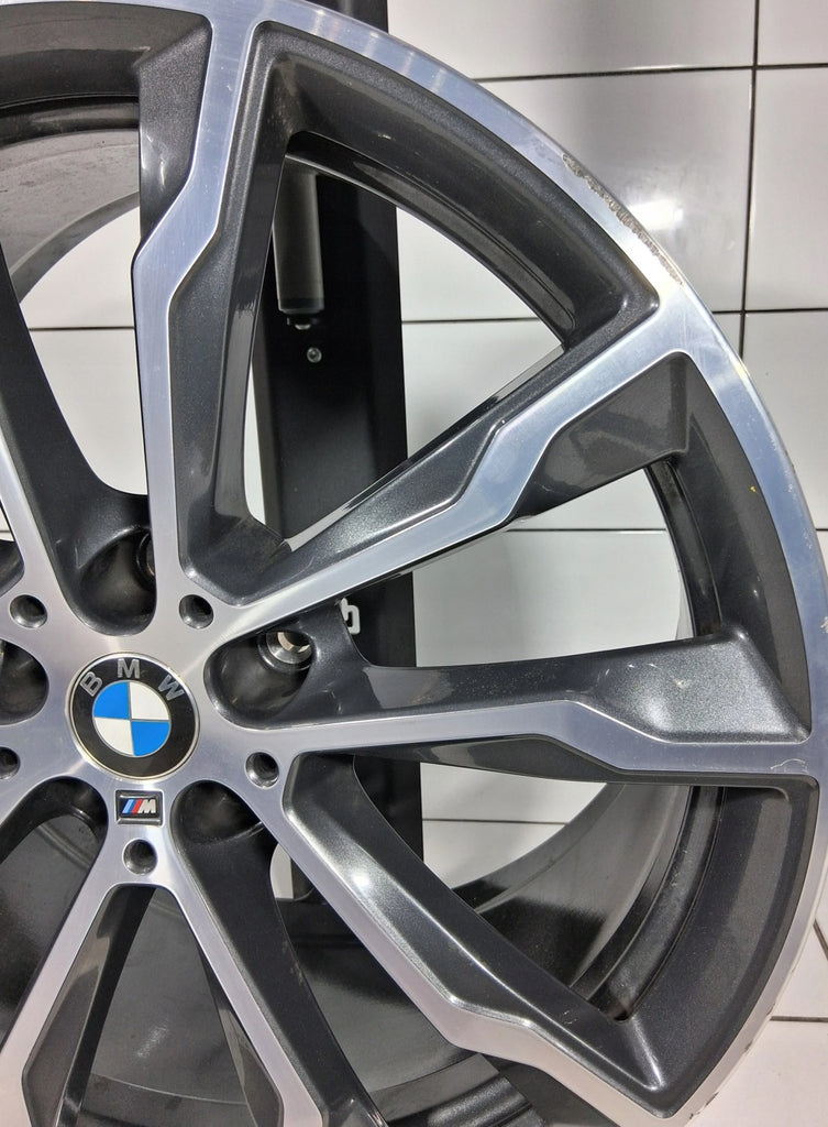 1x Alufelge 20 Zoll 9.5" 5x112 43ET Glanz Graphit 8010269 BMW Rim Wheel FEL3726590820wm