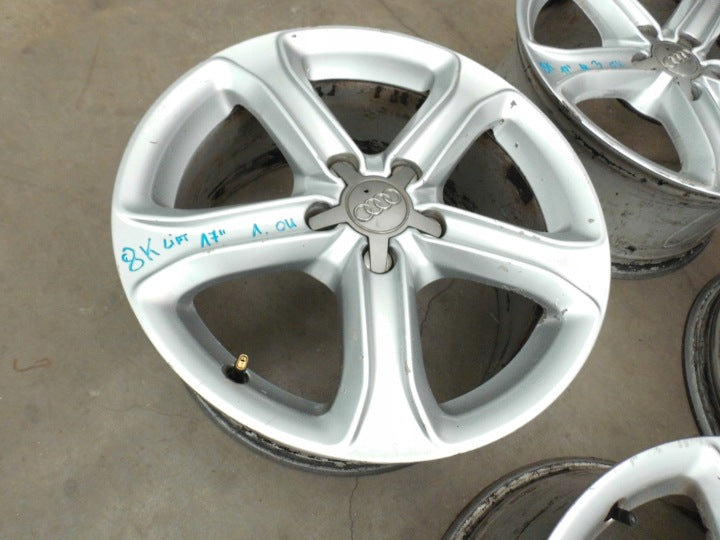 4x Alufelge 17 Zoll 7.5" 5x112 8K0601025BK Audi C6 A4 B8 Rim Wheel FEL7754779382jp